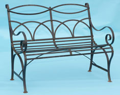 Traditioanl Ironwork - Bench