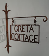 Traditioanl Ironwork - House sign