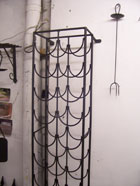 Traditioanl Ironwork - Wine rack