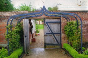 Traditioanl Ironwork - tunnel arch