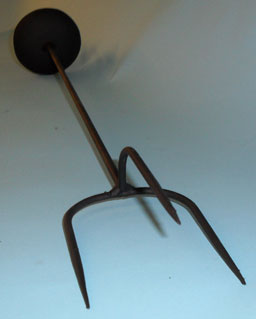 hand made toasting fork
