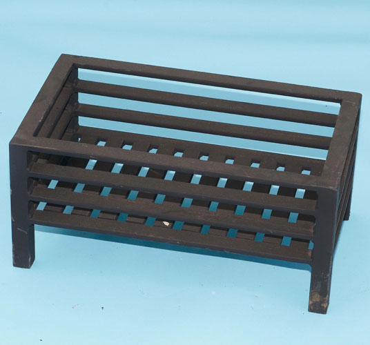 Heavy duty rectangular fire grate