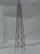 Tall obelisk with cast final