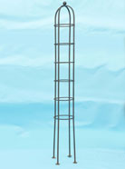 Heavy duty very tall obelisk - rounded top and ball finial