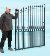 Tall Double Driveway Gates