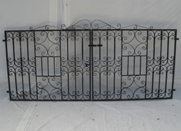 Pair of driveway gates