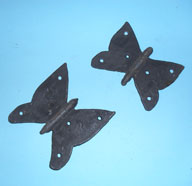 Butterfly hinges