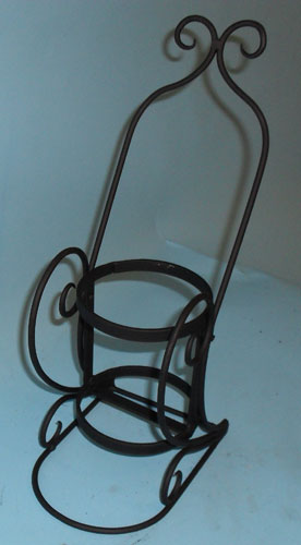 Pretty wine bottle holder - great present for any wine lover