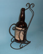 Pretty wine bottle holder