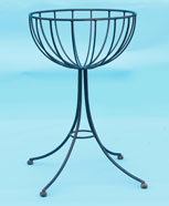 Large Plant / Basket on stand with splayed feet