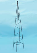 Obelisk - with swirling design