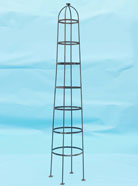 Huge obelisk - very eye catching - hand forged scrolls